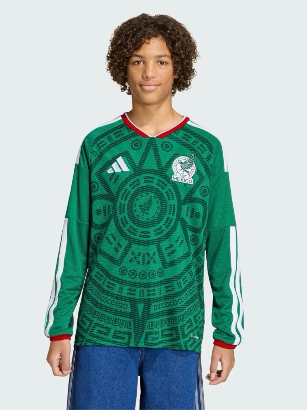 Adidas MEXICO 26 HOME KIDS LONG SLEEVE
JERSEY